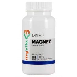 Magnez + wit. B6 100 tabl. MyVita