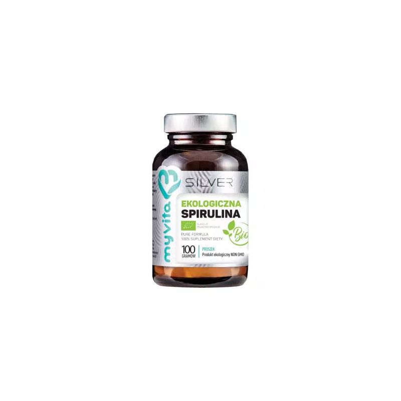 Spirulina Bio 100 g proszek Silver