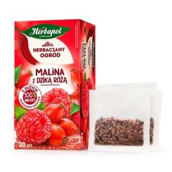 Malina z dziką różą 20 sasz. Herbaciany Ogród