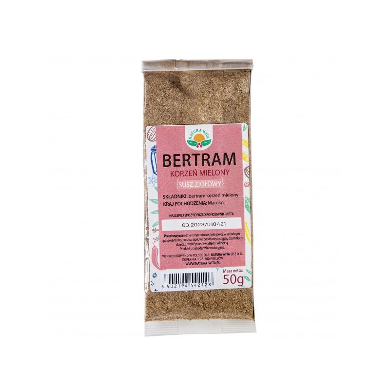 Bertram korzeń mielony 50 g Bertram korzeń mielony 50 g