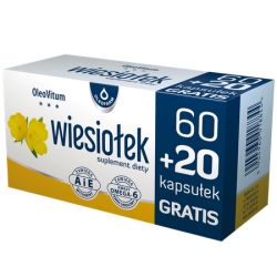 Wiesiołek 80 kaps. (60 + 20 gratis)