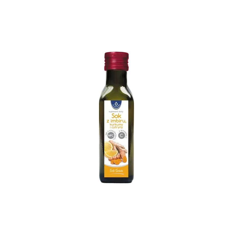 Imbir z kurkumą i cytryną 100 ml