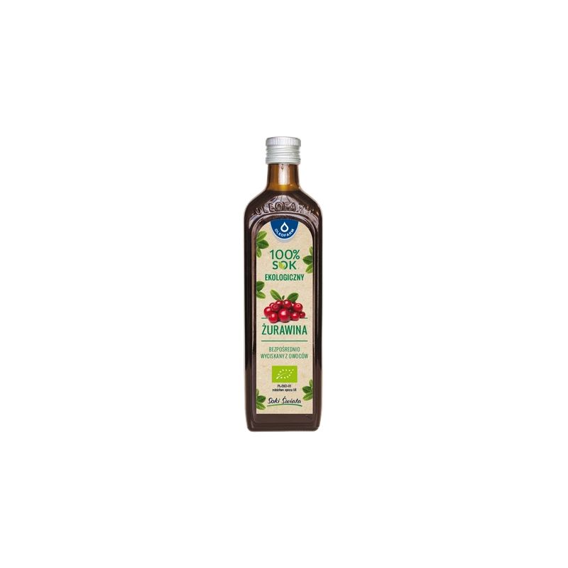 Żurwina eko sok 490 ml