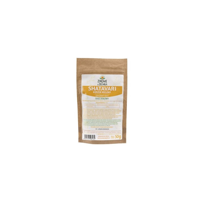 Shatavari korzeń mielony 50 g NW Shatavari korzeń mielony 50 g NW