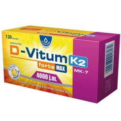 D-Vitum K2 forte Max 4000 j.m. 120 kaps. 