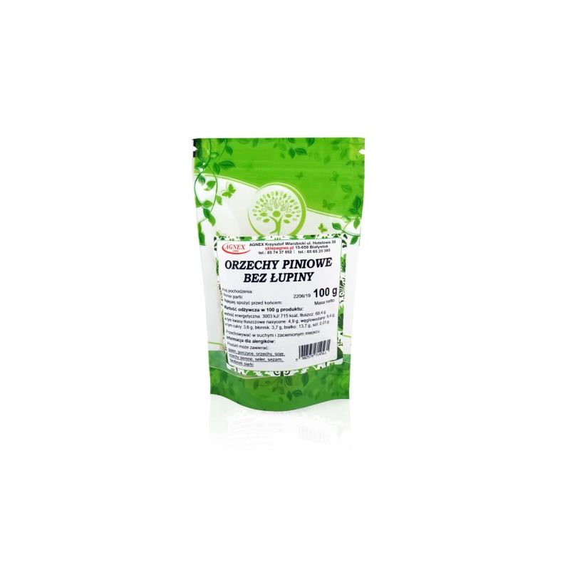 Orzechy piniowe 100 g Orzechy piniowe 100 g