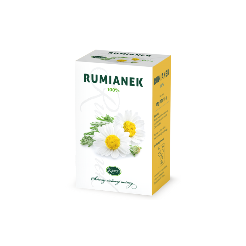 Rumianek 30 sasz. Kawon środek spoż. Rumianek 30 sasz. Kawon środek spoż.
