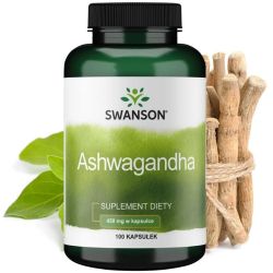 Ashwagandha 450 mg 100 kaps. Swanson