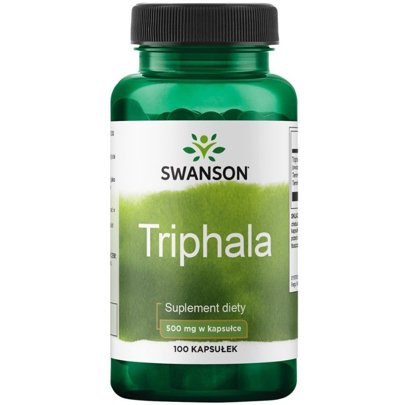 Triphala 500 mg 100 kaps. Sw Triphala 500 mg 100 kaps. Sw
