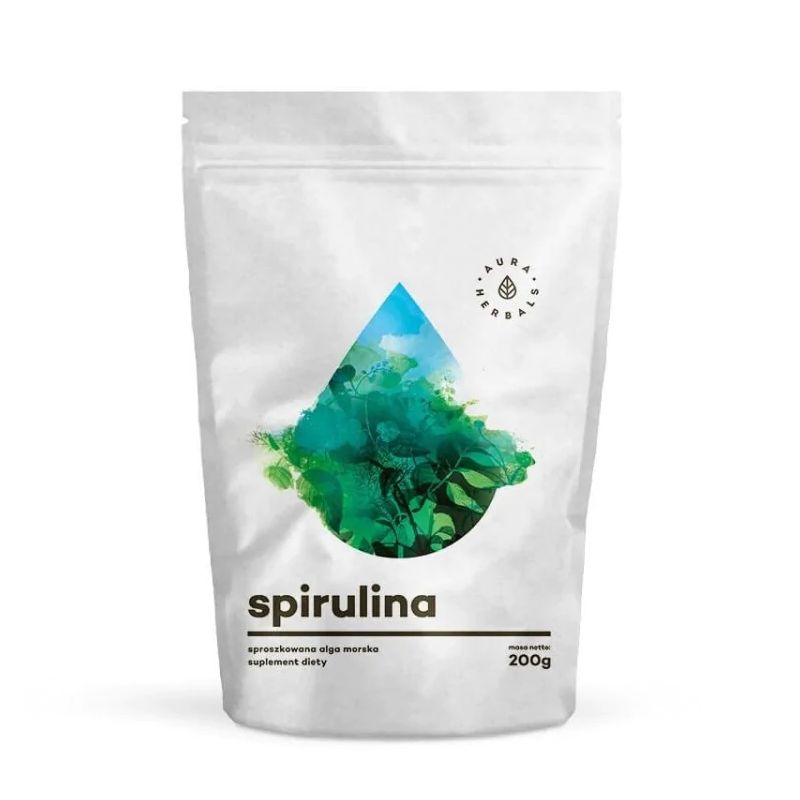 Spirulina proszek 200 g Aura Spirulina proszek 200 g Aura