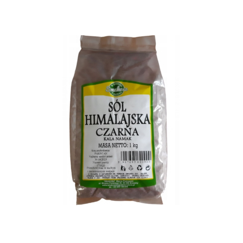 Sól himalajska czarna 1 kg Sól himalajska czarna 1 kg