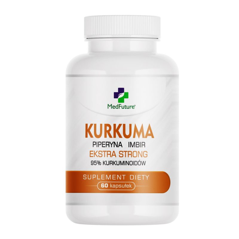 Kurkuma piperyna imbir Ekstra Strong 60 kaps. 