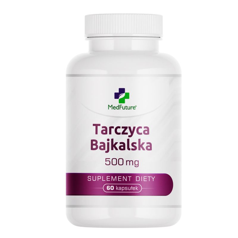 Tarczyca bajkalska 500 mg 60 kaps.
