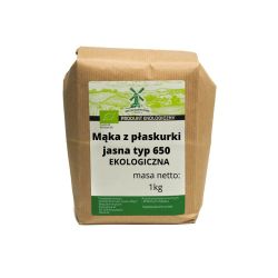 Mąka z płaskurki typ 650 Eko 1kg
