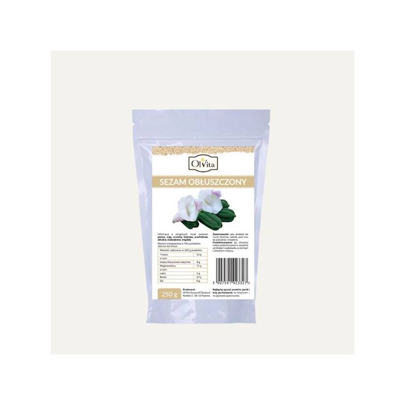 Sezam łuskany 250 g Sezam łuskany 250 g