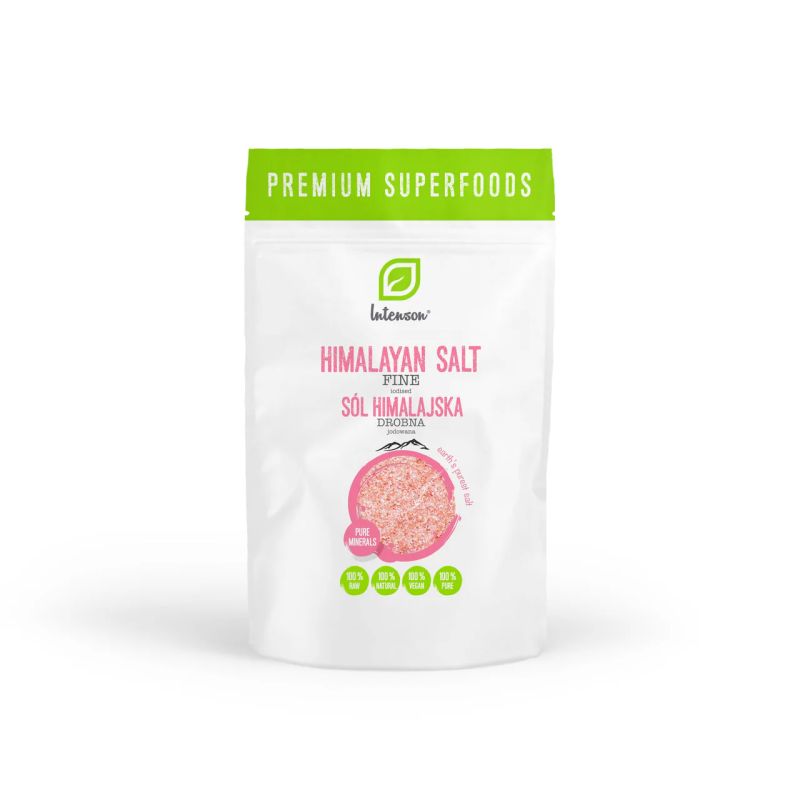 Sól himalajska różowa drobna jodow. 500 g