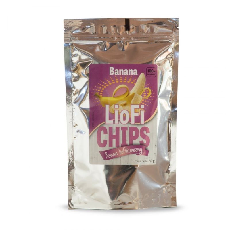 Banan liofilizowany Liofichips 30 g 