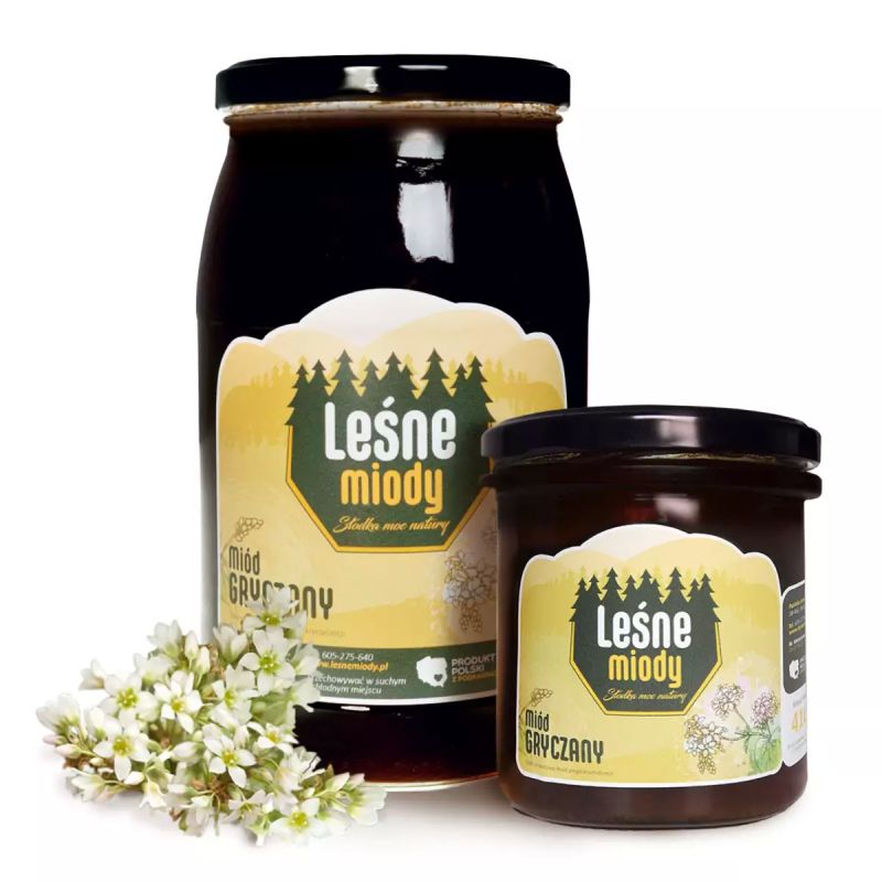 Miód gryczany 1200 g Miód gryczany 1200 g