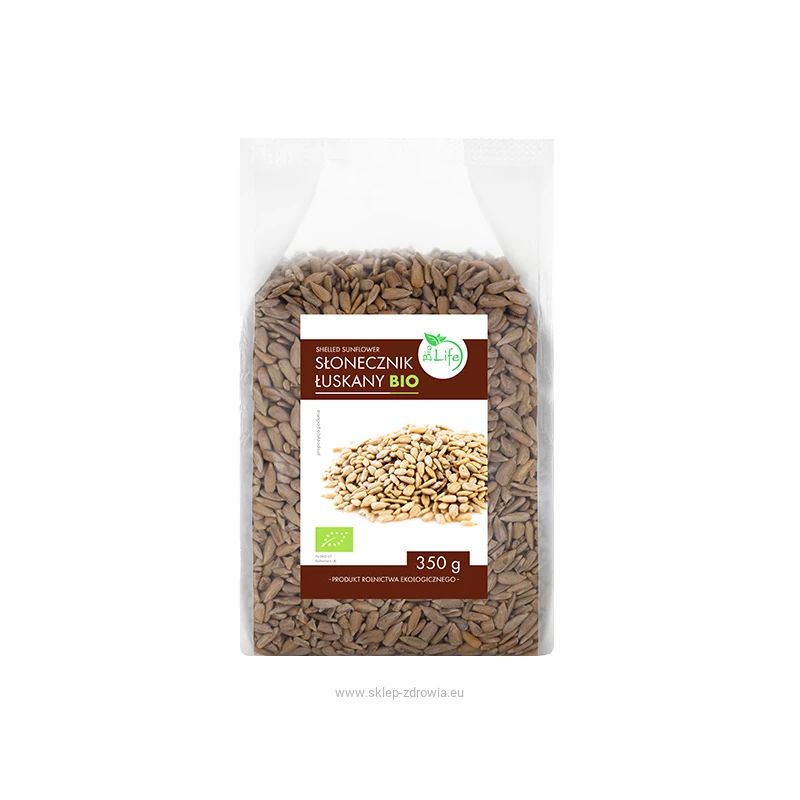 Słonecznik łuskany Bio 350 g BioLife