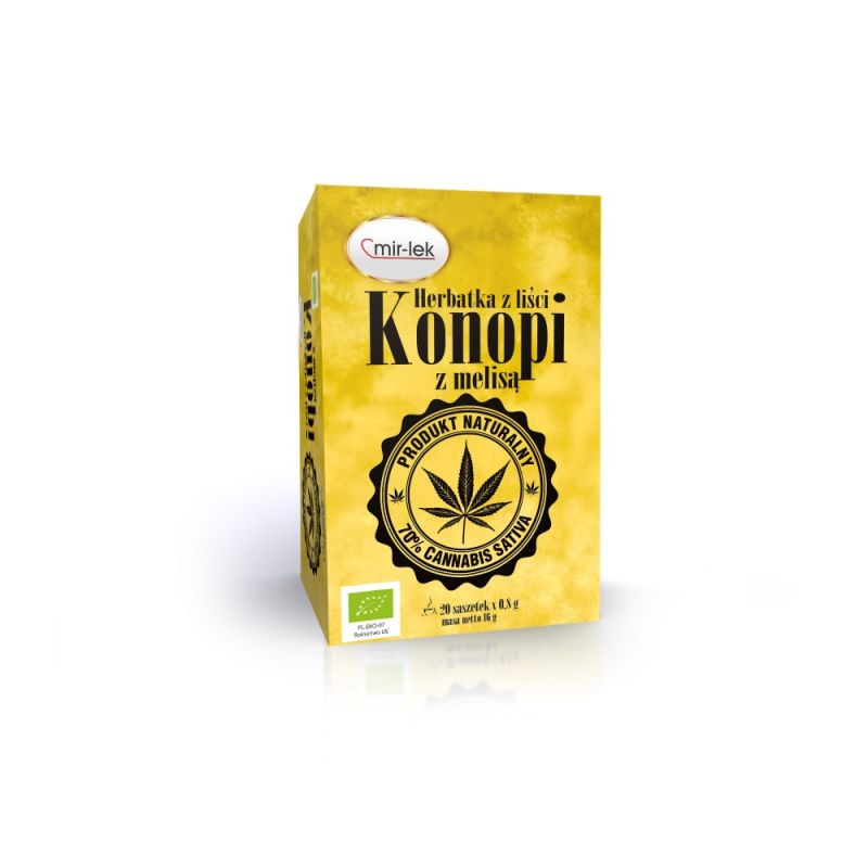 Konopie liście z melisą eko 20 sasz. Konopie liście z melisą eko 20 sasz.