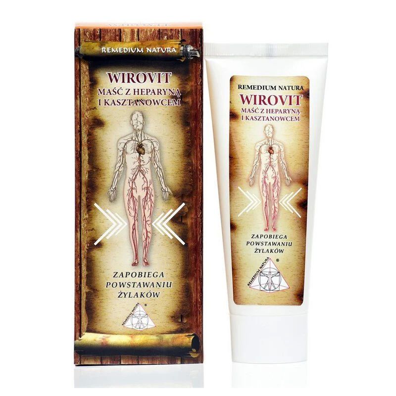 Wirovit maść 75 ml heparyna i kasztanowiec