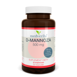D-Mannoza 500 mg 50 kaps.