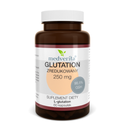 Glutation zredukowany 250 mg 60 kaps.