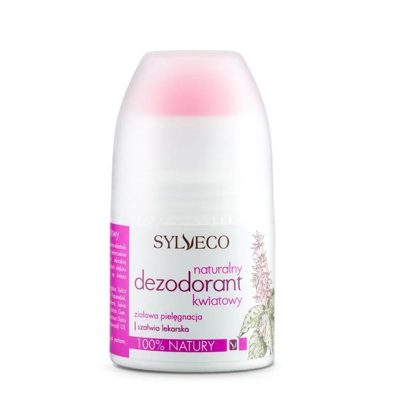 Dezodorant naturalny Kwiatowy 50 ml roll-on
