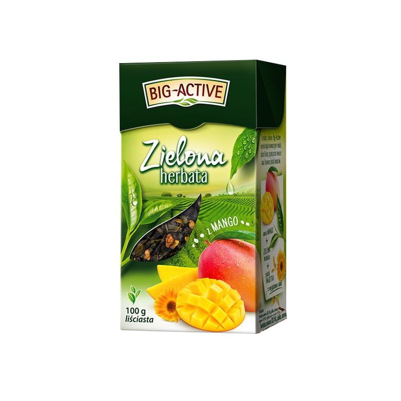 Zielona herbata z mango 100 g