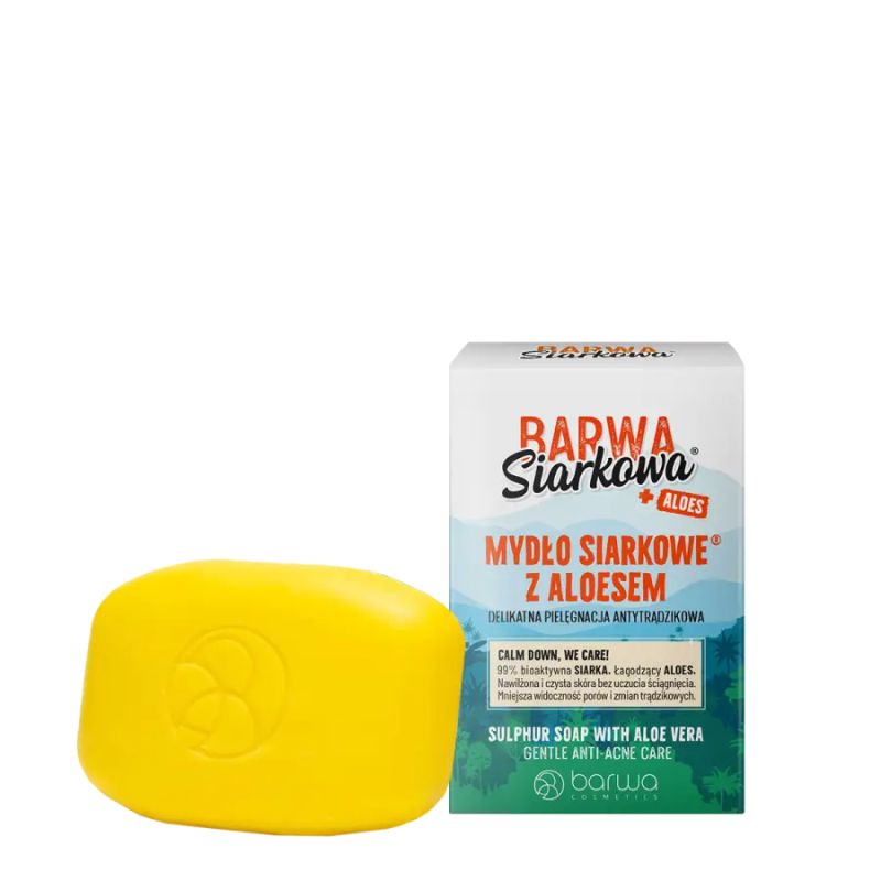 Mydło siarkowe z aloesem 100 g Mydło siarkowe z aloesem 100 g