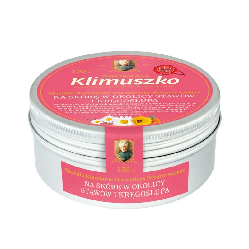 Klimuszko Dermaticus mazidło rozgrz. stawy i kręg. 150ml