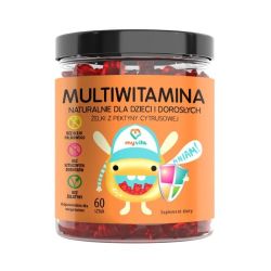 Multiwitamina żelki naturalne 60 sztuk MyVita