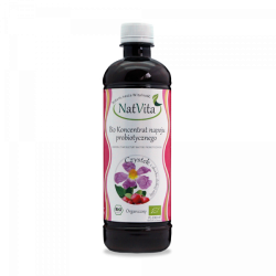Bio Koncentrat Napoju Probiotycznego 500 ml Czystek i Dzika róża