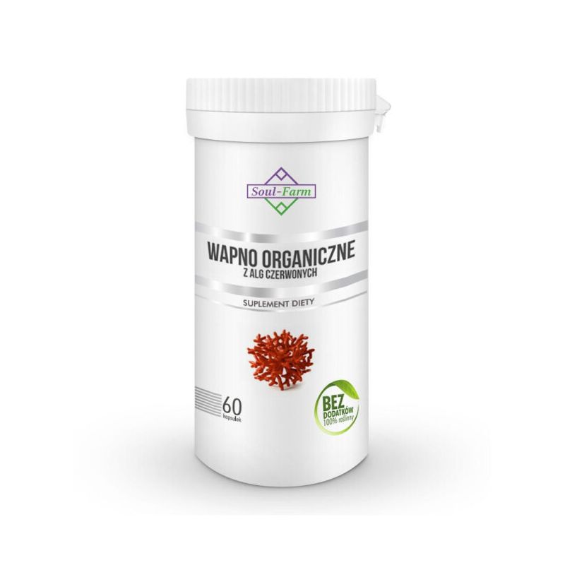 Wapno organiczne 60 kaps. Wapno organiczne 60 kaps.