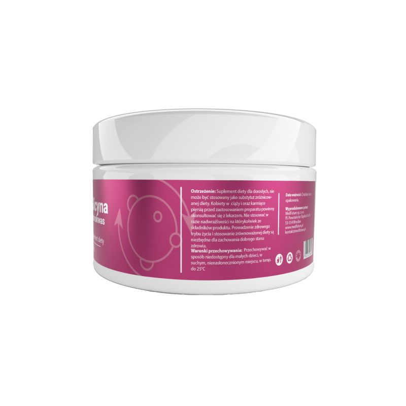 Glicyna (aminokwas) 250 g proszek MedFuture