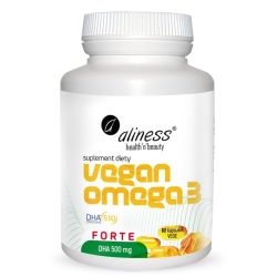 VeganOmega 3 forte DHA 500 mg 60 kaps