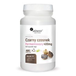 Czarny czosnek fermentowany 400 mg 100 kaps.