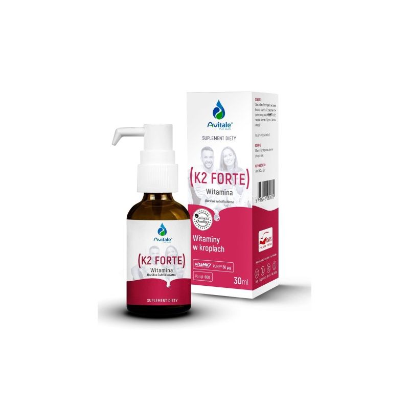 Witamina K2 Forte (Vita MK7) 30 ml Avitale