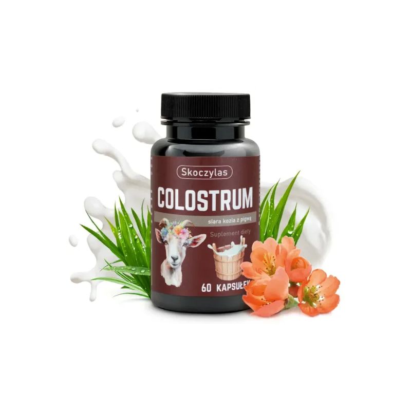 Colostrum siara kozia z pigwą 60 kaps