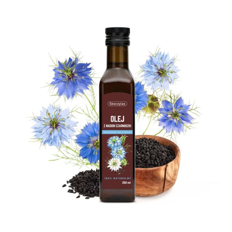 Olej z nasion czarnuszki 250 ml Skoczylas