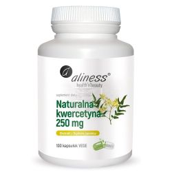 Naturalna kwercetyna 250 mg 100 kaps.