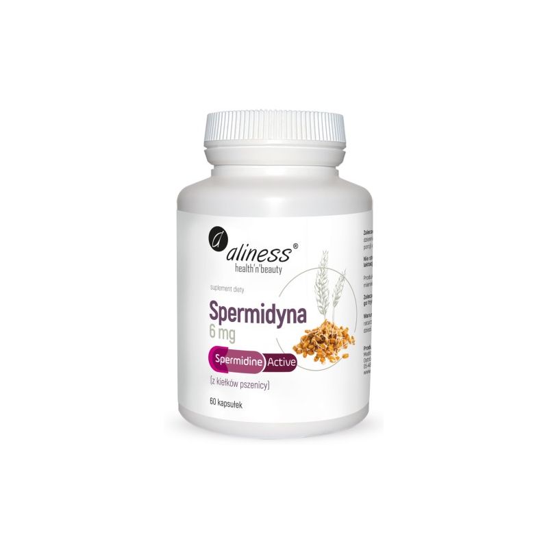 Spermidyna Active 6 mg 60 kaps. Spermidyna Active 6 mg 60 kaps.