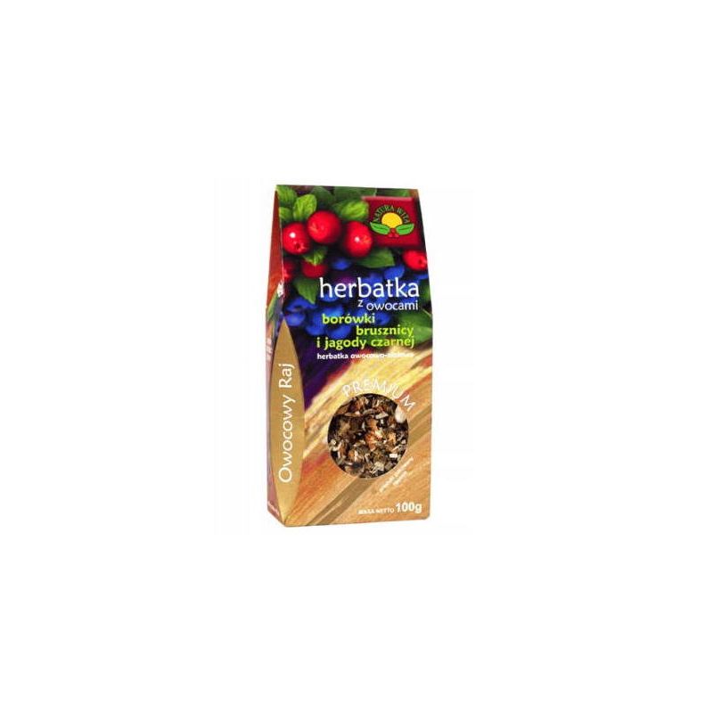 Bor. brusznica i jagoda 100 g herb. NW