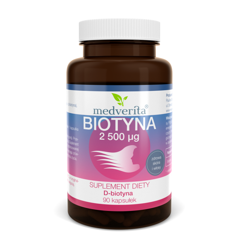 Biotyna 90 kaps. Medverita Biotyna 90 kaps. Medverita