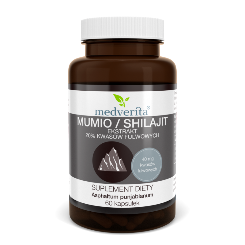 Mumio Shilajit 60 kaps. 