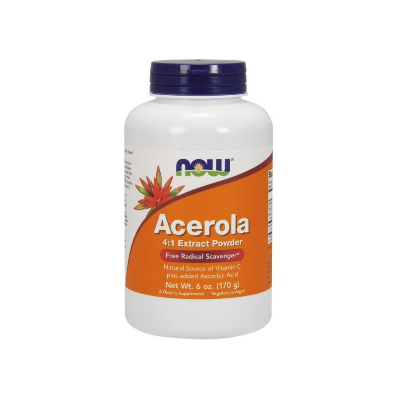 Acerola extract proszek 170g NOW