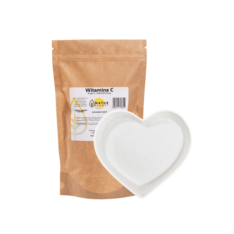 Witamina C (kwas L-Askorbinowy) 500 g proszek Witamina C (kwas L-Askorbinowy) 500 g proszek