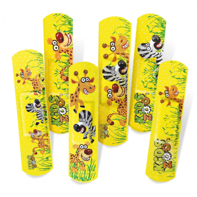 Plastry kids zoo 12 szt. 