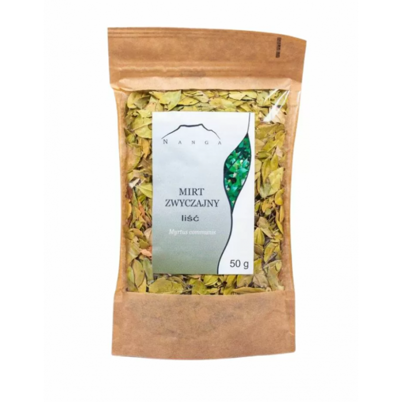 Mirt zwyczajny liść 50g