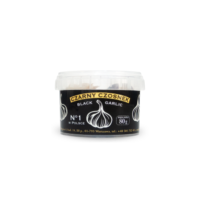 Czarny czosnek Bio 80g